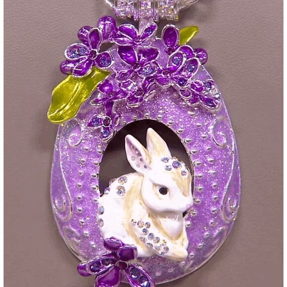 Kirks Folly Bunny Kisses Magic Magnetic Enhancer Pendant - Picture 6 of 6